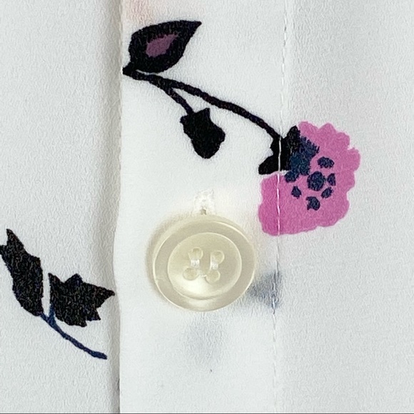 Madewell Short Sleeve Button Down Back Blouse Size Small - Picture 5 of 8